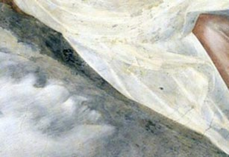 Devil's face revealed in Giotto fresco in Italy