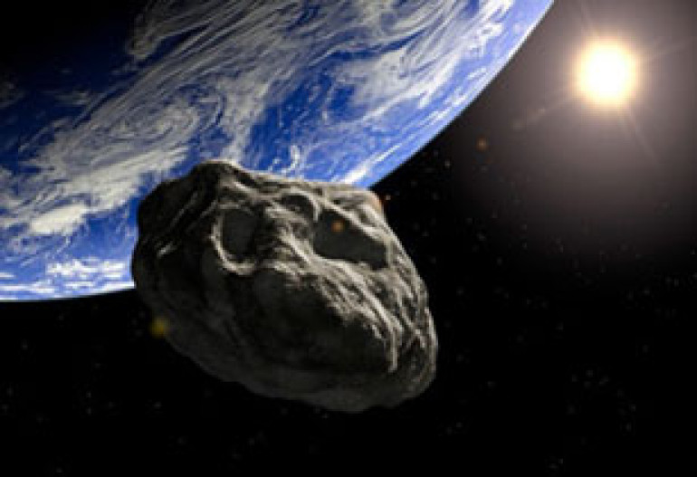 Giant asteroid passes close to earth