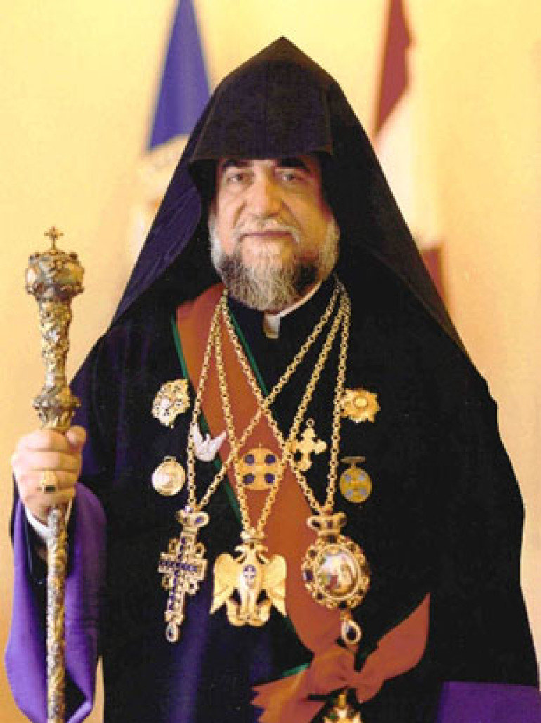 Middle East Council of Churches elects Catholicos Aram I as president