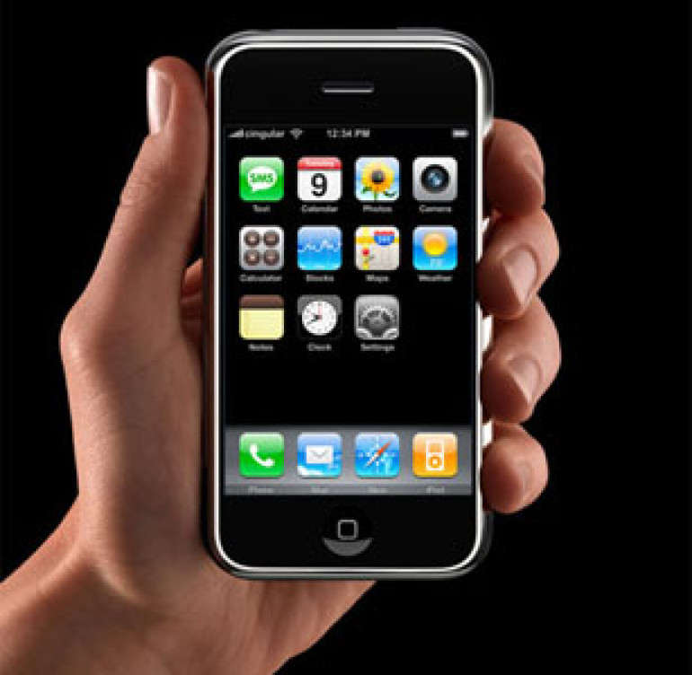  Сегодня исполняется 5 лет со дня анонса Стивом Джобсом первого iPhone (фото)