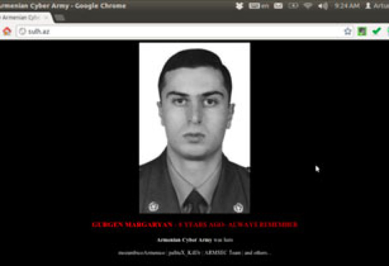 Armenian hacker group attacks over 20 Azeri sites 