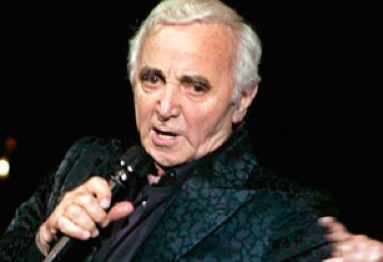 Charles Aznavour to sing in Los Angeles