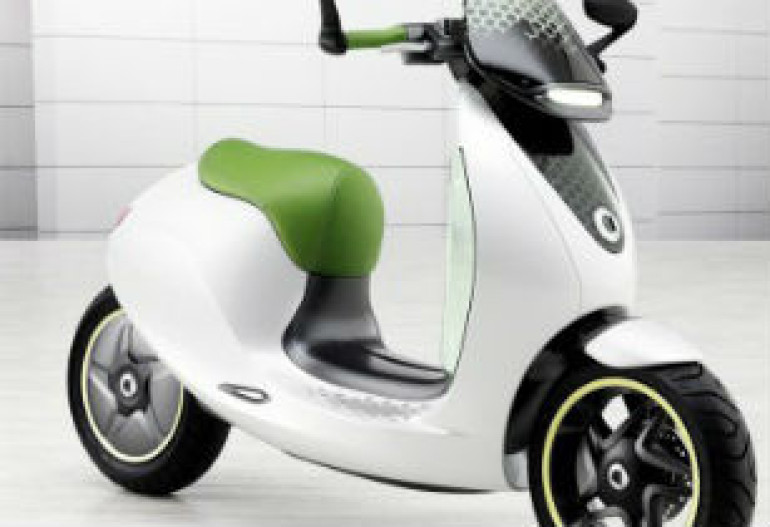 Электрический скутер от Smart появится в продаже в 2014 году