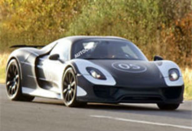 Porsche 918 սուպերմեքենան հայտնվել է լրտեսների օբյեկտիվներում (տեսանյութ)