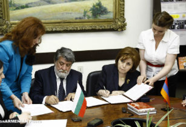 Armenia, Bulgaria to expand cultural cooperation 