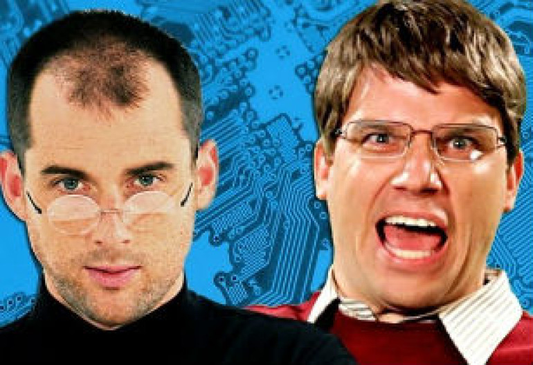 New music video features Steve Jobbs battle vs Bill Gates (video)