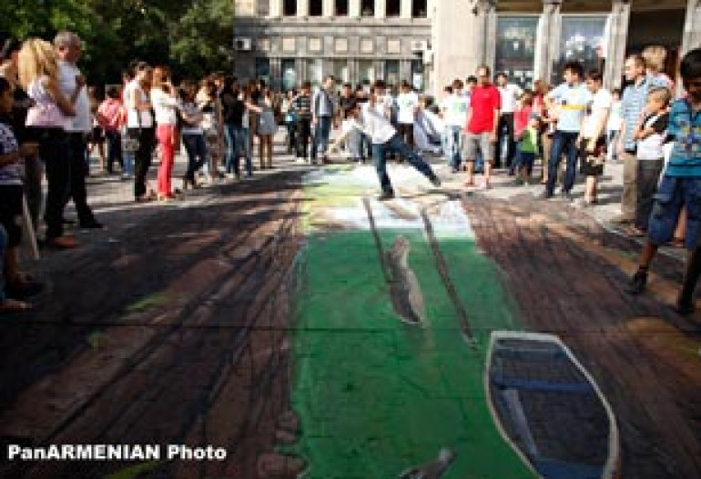 First-ever street-art picture in Armenia’s picture 