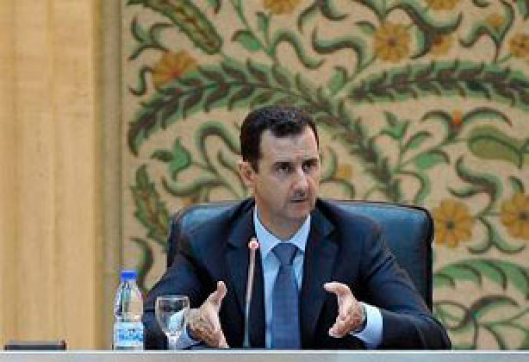 Асад назвал происходящее в Сирии войной 