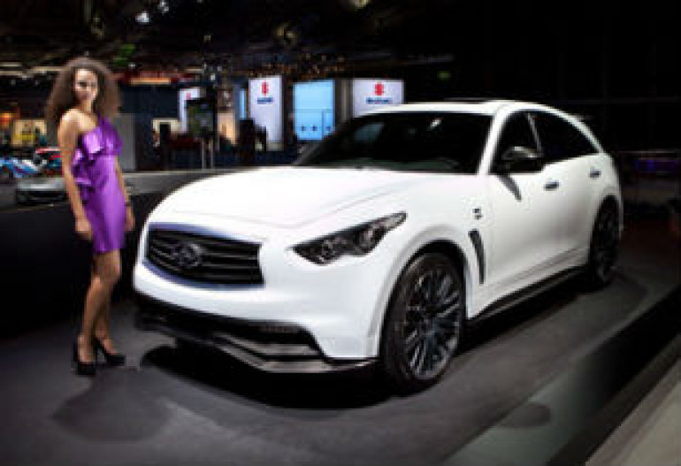  Кроссовер Infiniti FX Vettel Edition обойдется в 125 тысяч евро