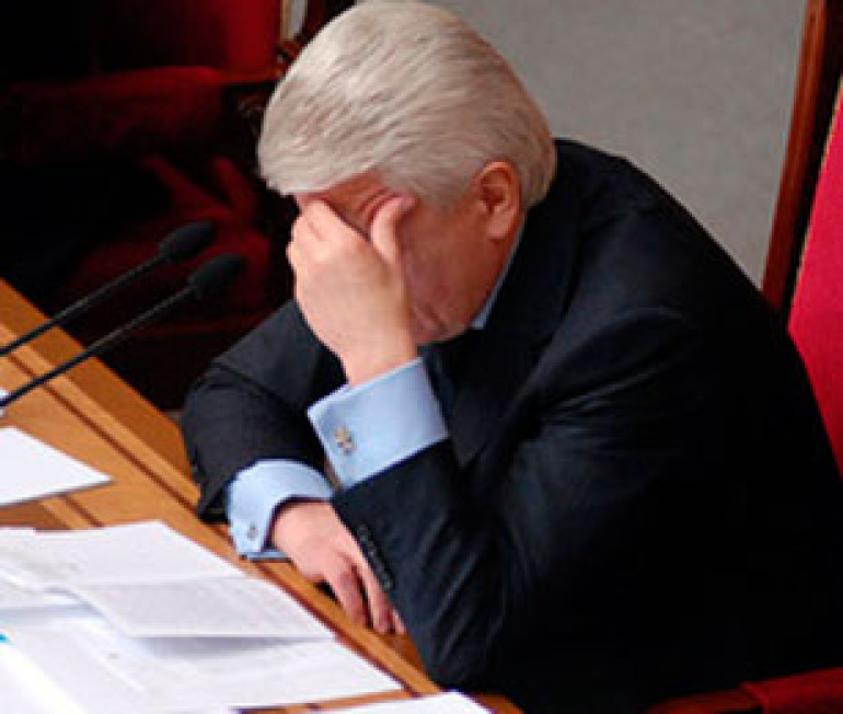 Спикер Верховной Рады Украины Владимир Литвин подал в отставку