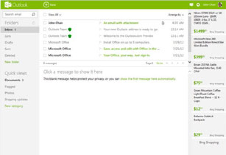 Microsoft launches Outlook.com e-mail service