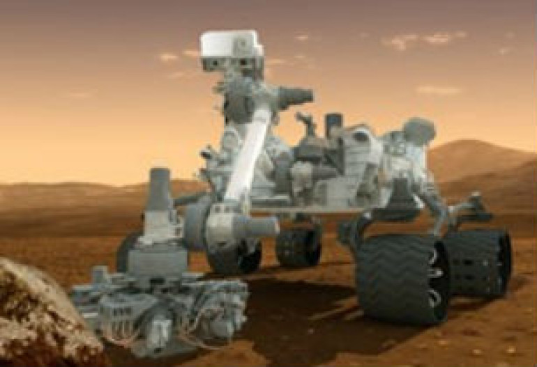 Марсоход Curiosity совершит посадку на Красную планету уже через сутки