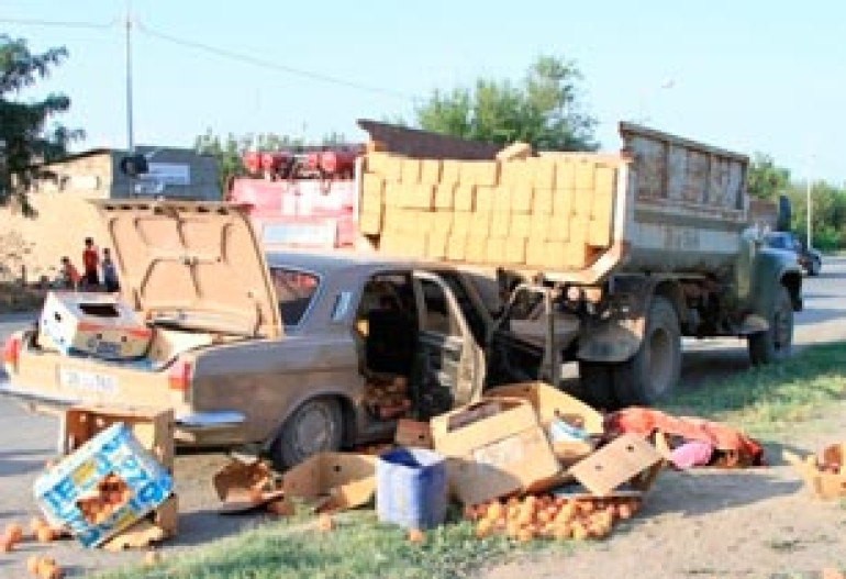 В Армавирской области Армении произошла авария: пассажирка скончалась на месте