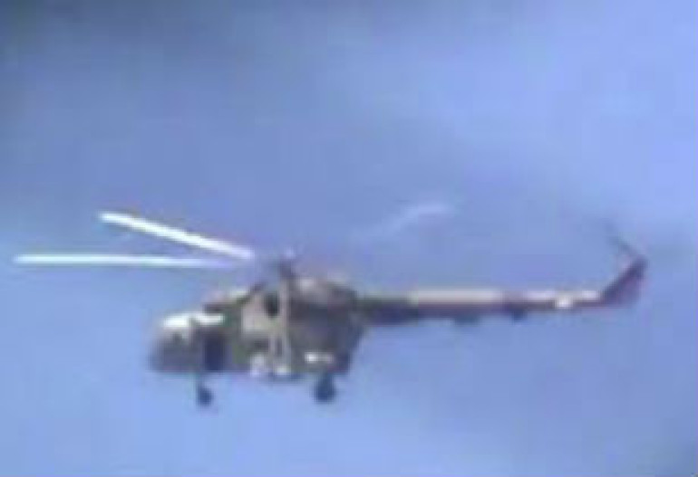 Над Дамаском сбит военный вертолет
