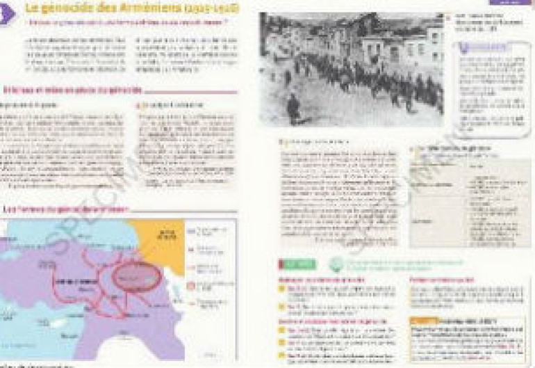 Турция будет исследовать сведения о Геноциде армян во французских учебниках 