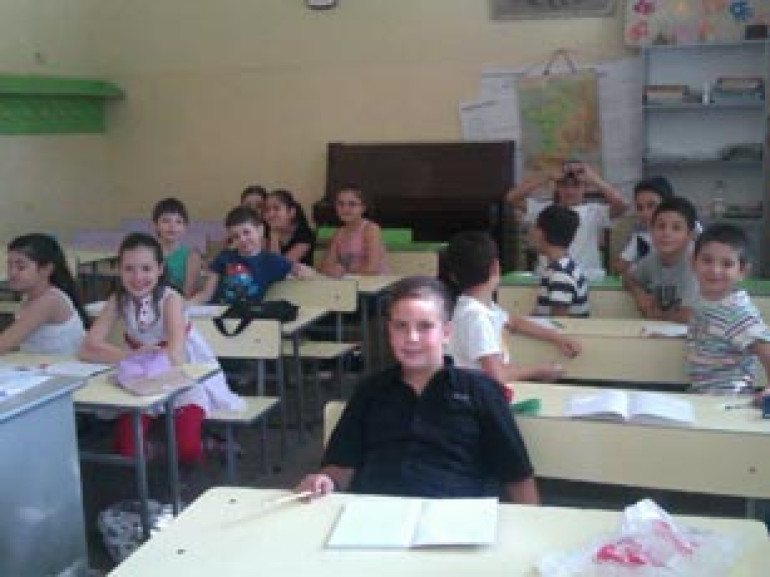 Дети сирийских армян изучают восточноармянский язык (фото, видео)