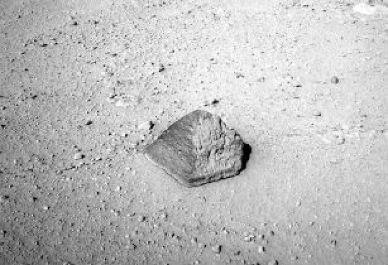 Pyramid shaped rock found on Mars by NASA rover Curiosity
