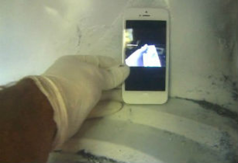 What happens when iPhone 5 is fried in microwave? (video, photos)