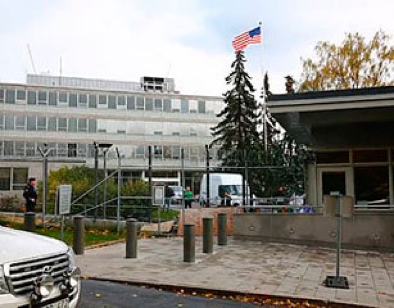  В Стокгольме эвакуировали посольство США 