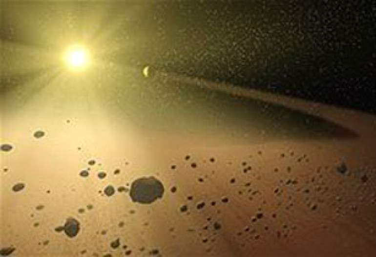 Meteor sheds light on watery solar system 