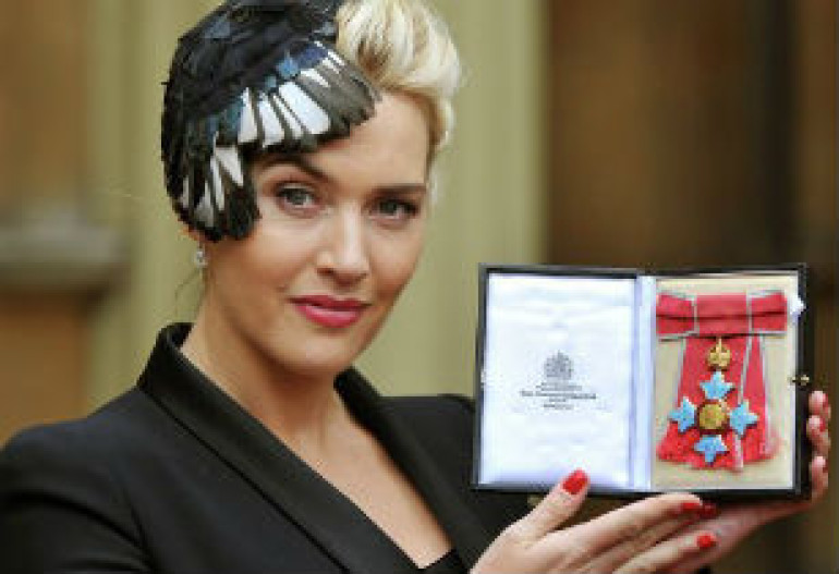 Kate Winslet honored by Queen Elizabeth
