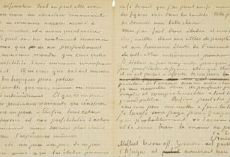 Van Gogh and Gaugin letter to go on sale in Paris
