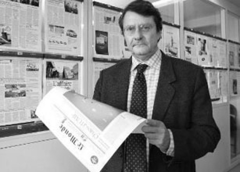 Скончался глава совета директоров газеты Le Monde