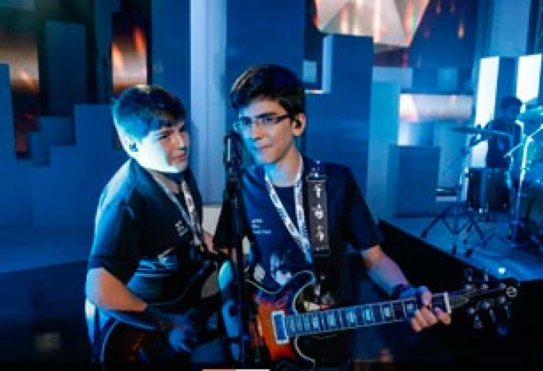 Armenian Junior Eurovision band holds first rehearsal in Amsterdam