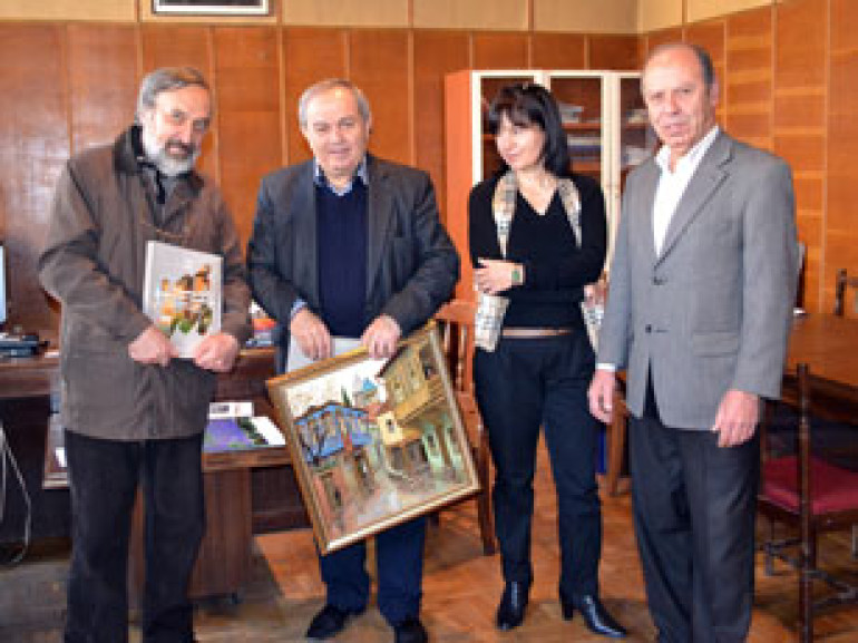 Armenian, Georgian artists re-establish ties (photos)