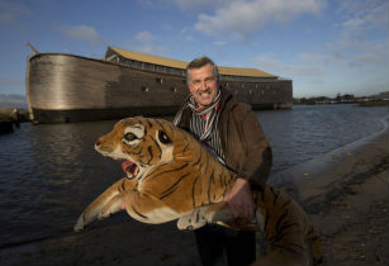 Dutchman launches life-size replica of Noah’s Ark