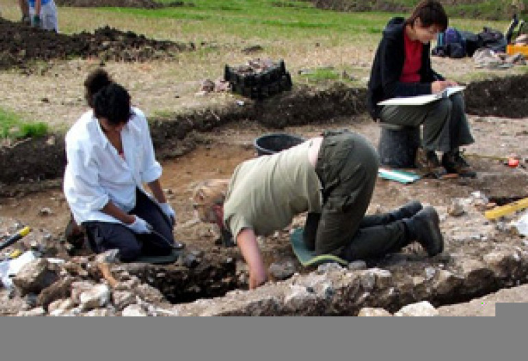 Unique 2,000-year-old Roman theatre discovered in back garden of archaeological school (photos)