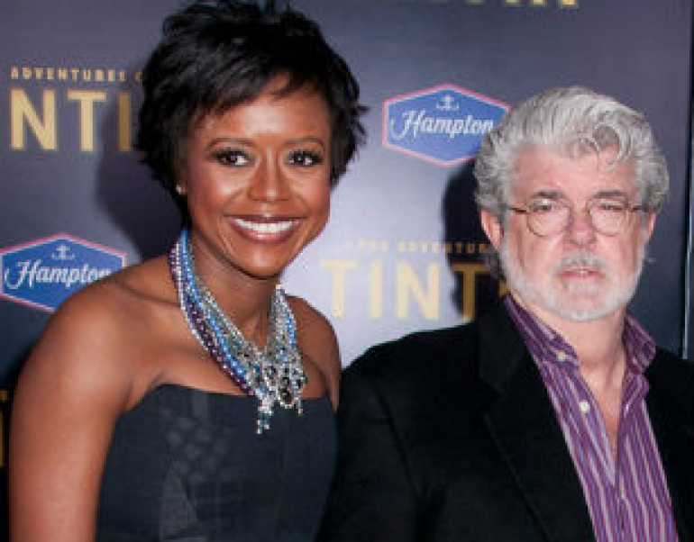 Mellody Hobson, George Lucas getting married