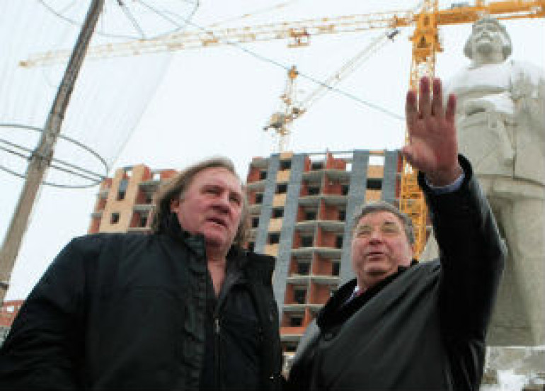 Russia's Mordovia woos new citizen Gerard Depardieu 