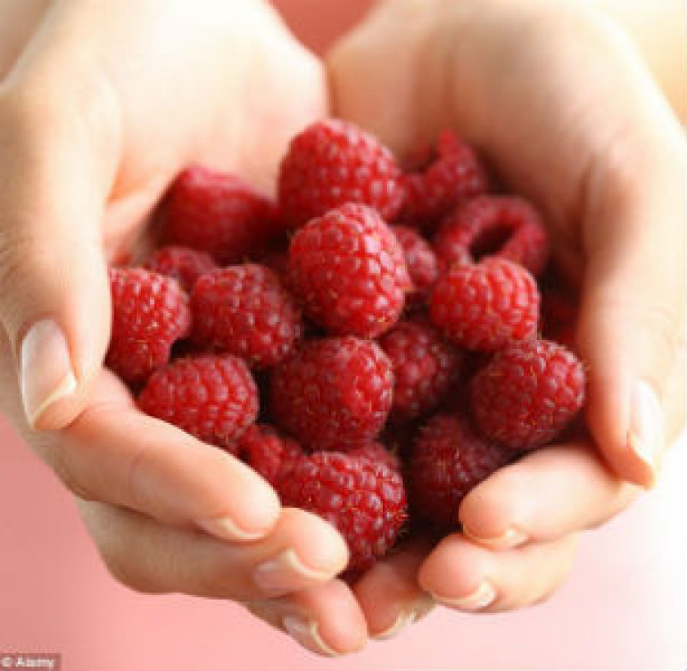  Raspberry scent helps lose weight