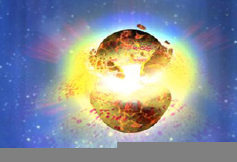 Gamma-ray burst 'hit Earth in 8th Century'