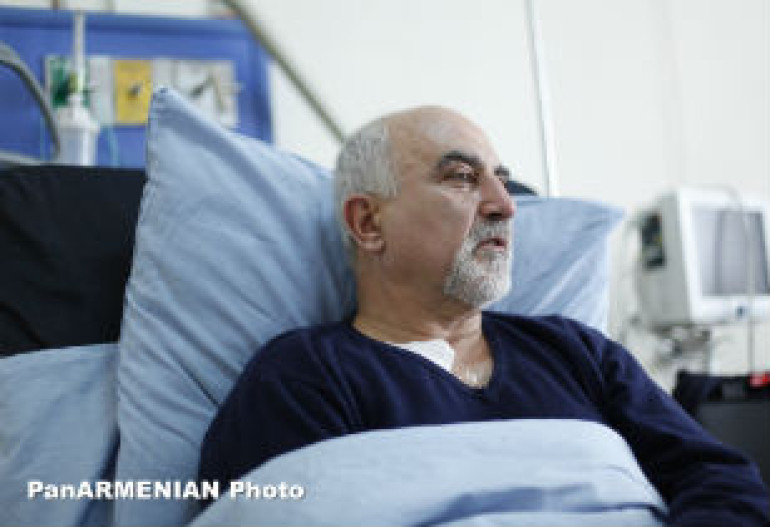Паруйр Айрикян завтра будет перевезен в медицинскую палату