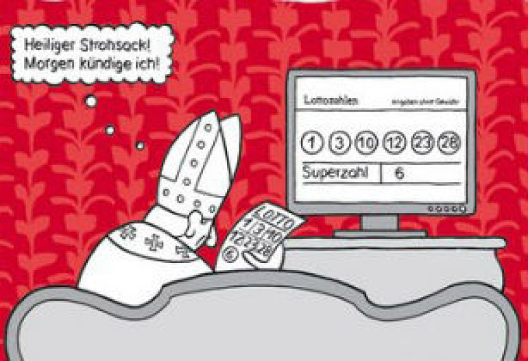 German cartoonist foresaw pope’s resignation