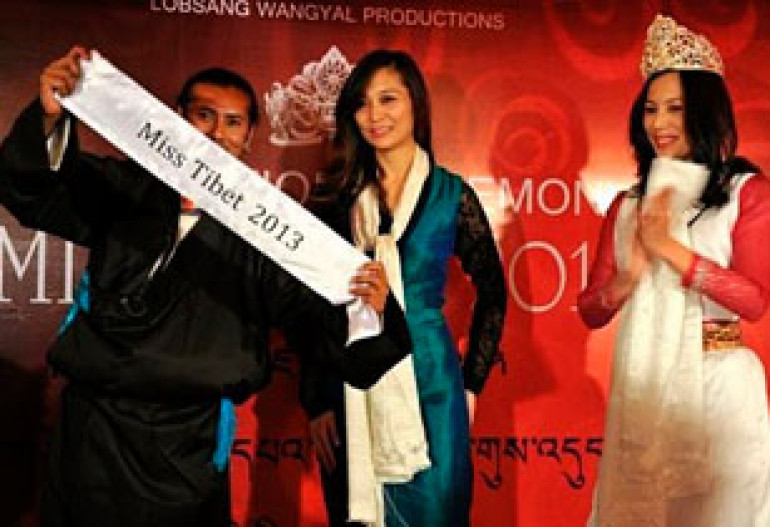 Immolations scar Miss Tibet 2013