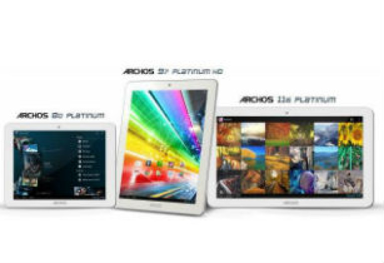 Archos анонсировала линейку «платиновых» планшетов