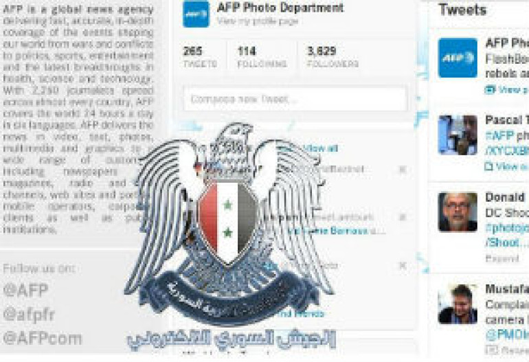 Сторонники Башара Асада взломали твиттер фотоагентства AFP