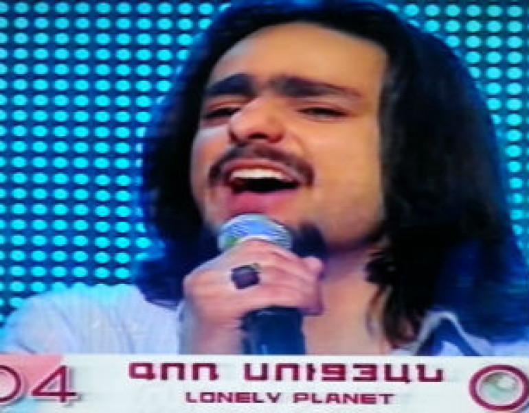 Armenian singer Gor Sujyan to perform Lonely Planet at Eurovision (video)