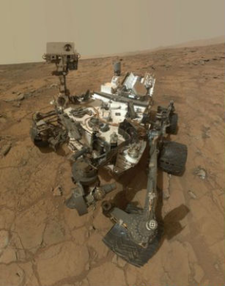 Аппарат Curiosity обнаружил следы воды на Марсе
