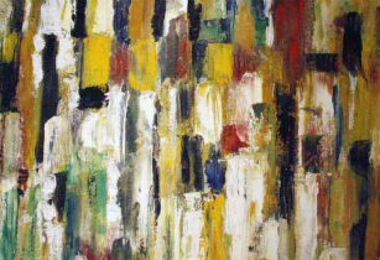 Armenian Vincent Van Gogh - La Cañada Valley Sun about Armenian American painter Arthur Pinajian