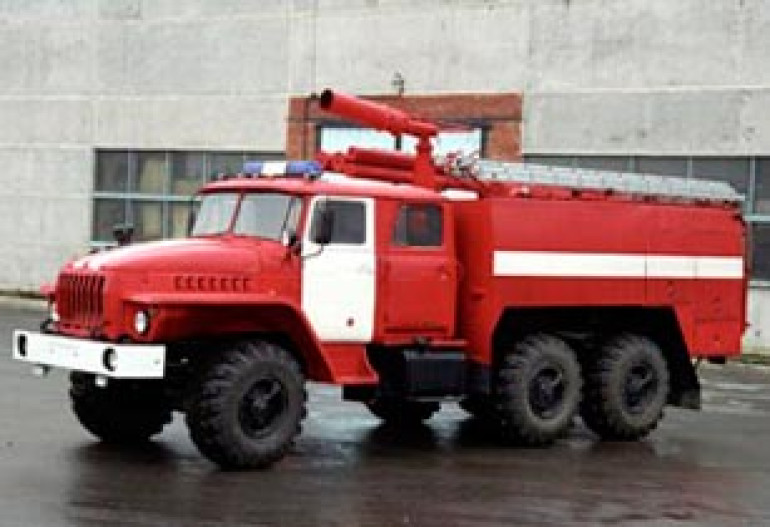 Пожар в ереванском районе Норагюх