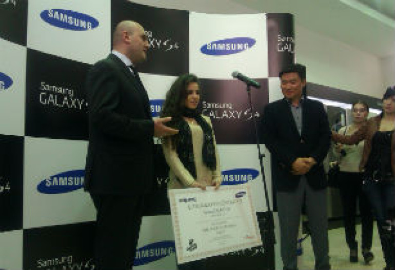 Presentation of Samsung Galaxy S4 held in Armenia’s capital