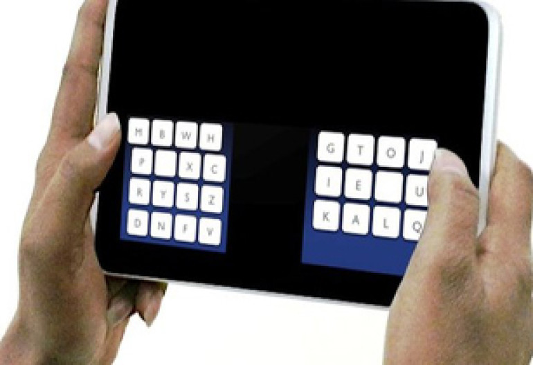 KALQ thumb-type keyboard takes on Qwerty