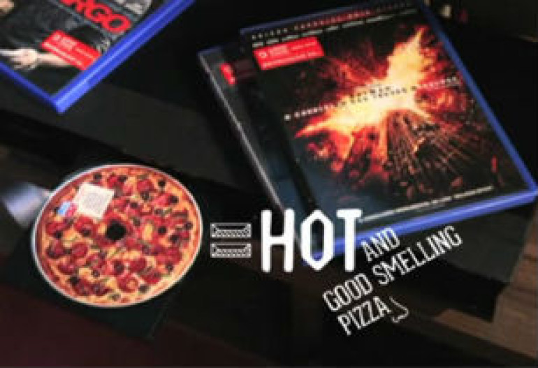 Пиццерия выпустила DVD с запахом пиццы