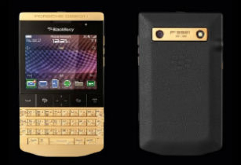 Porsche Design-ը ներկայացրել է P’9981 Blackberry Gold ոսկեզօծ սմարթֆոնը (լուսանկարներ)