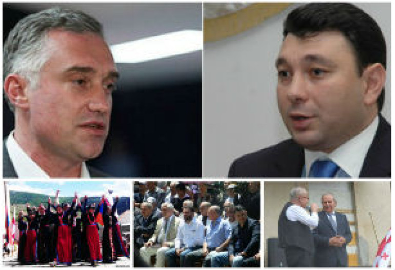 Armenian, Georgian vice parliament speakers meet in Javakhq (videos)