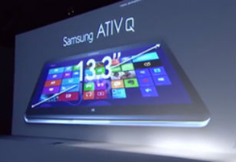 Samsung’s new tablet runs both windows and Android